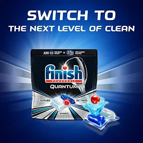 Finish Gelpacs Dishwasher Detergent, Orange Scent, 32 Count | World's #1 Recommended Brand thumbnail 6