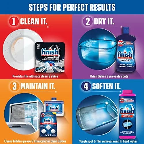 Finish Gelpacs Dishwasher Detergent, Orange Scent, 32 Count | World's #1 Recommended Brand thumbnail 8
