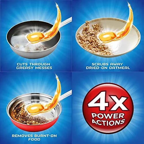 Finish Gelpacs Dishwasher Detergent, Orange Scent, 32 Count | World's #1 Recommended Brand thumbnail 2