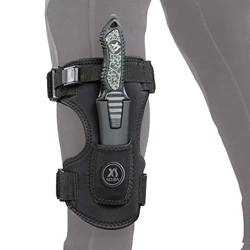 XS Scuba Kp04 Neoprene Knife Holder | Durable, Adjustable, Universal Fit for Water Sports thumbnail 2