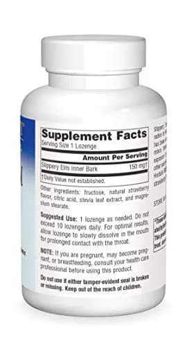 Planetary Herbals Slippery Elm Lozenges, Strawberry, 200 Count | Soothes Throat & Supports Immunity thumbnail 3