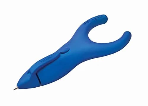 PenAgain ErgoSof Pen Blue, Medium Point, Black Ink | Ergonomic Grip for Arthritis & Carpal Tunnel thumbnail 1