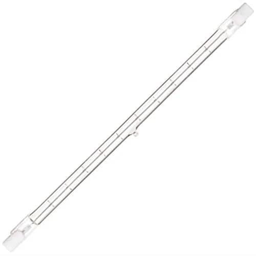 Satco S3106 1500W 30000 Lumens T3 Halogen Bulb 254mm | Double Ended R7S Base, Clear, Dimmable (1500 hours) thumbnail 2