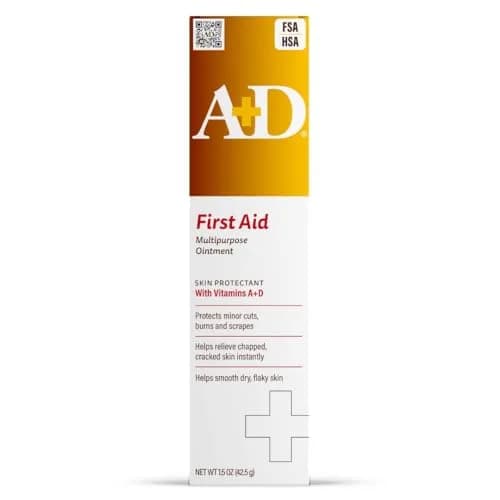 A+D First Aid Healing Ointment 1.5 oz | Moisturizes & Protects Dry Skin, Cracked Heels & Lips thumbnail 1