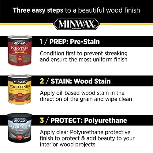 Minwax Clear Pre-Stain Wood Conditioner 946ml (1 Quart) | Even Stain Penetration for All Woods thumbnail 6