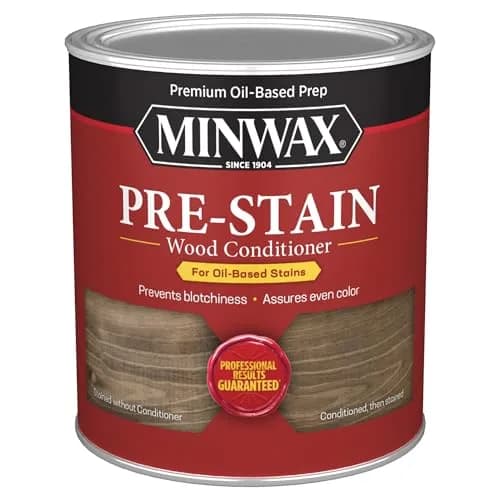 Minwax Clear Pre-Stain Wood Conditioner 946ml (1 Quart) | Even Stain Penetration for All Woods thumbnail 1