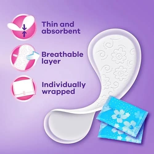 Always Thin Daily Panty Liners Regular Unscented 120 Count | Light Absorbency for Everyday Freshness thumbnail 2