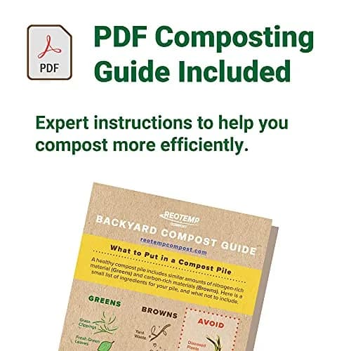REOTEMP 20 Inch Compost Thermometer with Digital Guide | Accurate & Durable Since 1965 thumbnail 3