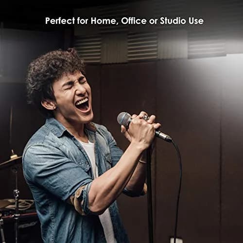 Pyle Microphone Stand - Universal Floor Standing Adjustable Heavy Base for Singing & Recording (2.8' - 5' ft., 9.8" diameter) thumbnail 6