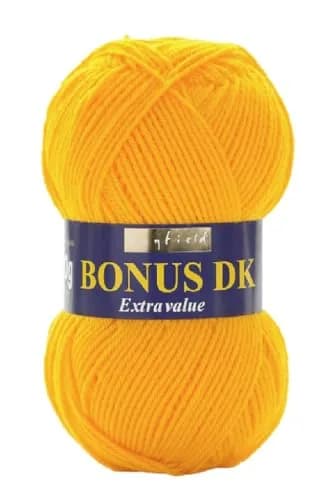 Sirdar Hayfield Bonus DK Yarn - Sunflower (978) - 100g | Soft Acrylic for Knitting & Crochet thumbnail 1