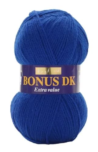 Sirdar Hayfield Bonus DK Yarn - Royal (979) - 100g | 100% Acrylic for Knitting & Crochet thumbnail 1