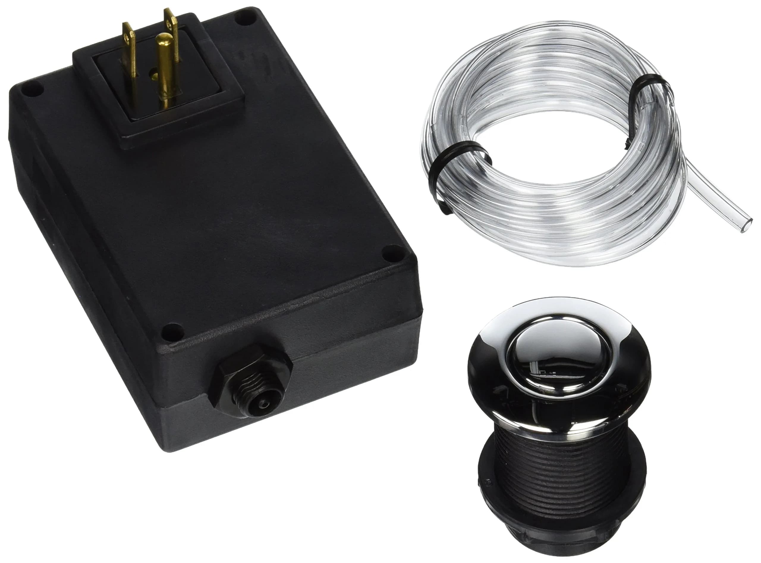 Mountain Plumbing MT951/CPB Disposal Air Switch, Polished Chrome | 110V (1.6x1.6x1 inch)