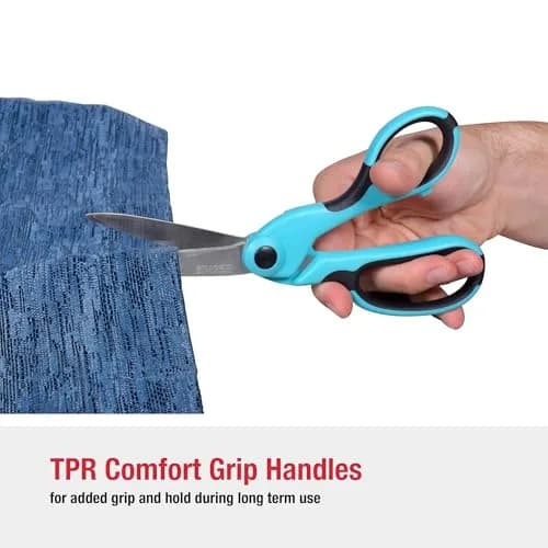 SINGER ProSeries 8.5-inch Heavy-Duty Bent Fabric Scissors, Tailor Comfort Grip | Cuts Multiple Fabric Layers Easily thumbnail 5