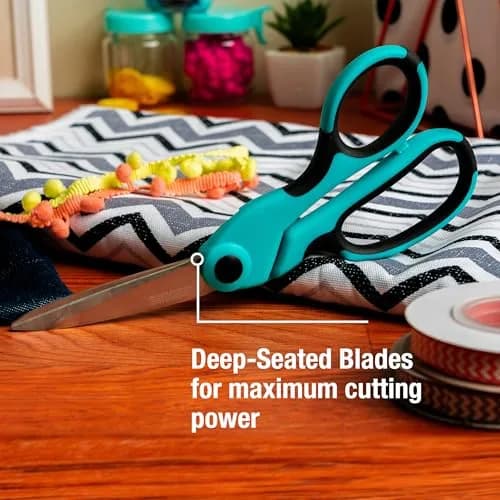 SINGER ProSeries 8.5-inch Heavy-Duty Bent Fabric Scissors, Tailor Comfort Grip | Cuts Multiple Fabric Layers Easily thumbnail 6