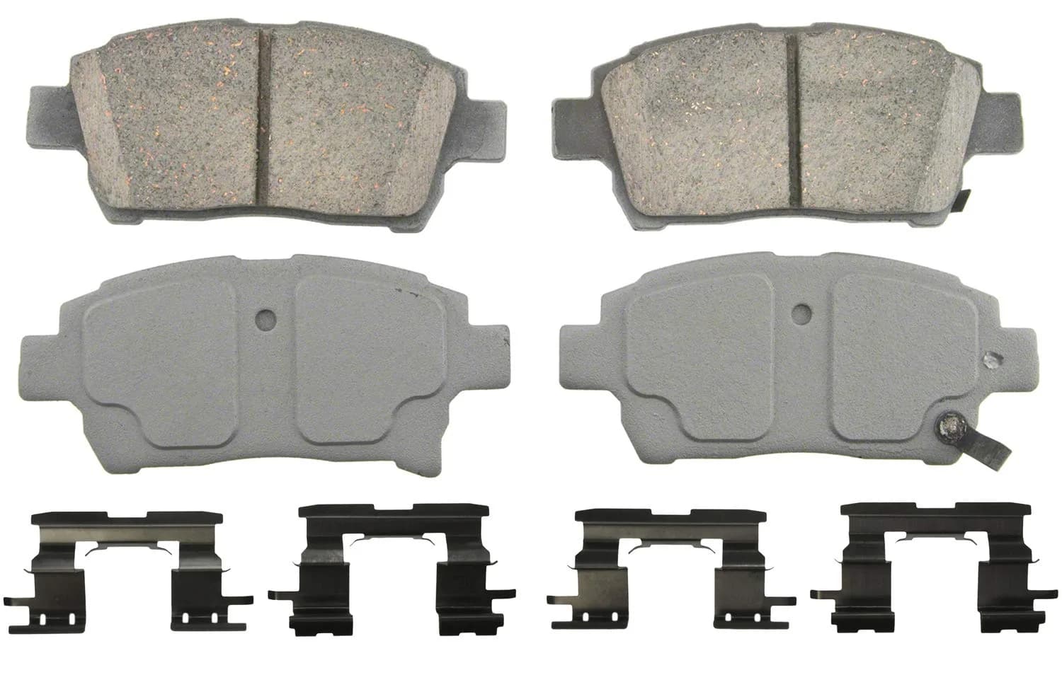 Wagner Brake ThermoQuiet QC990 Ceramic Disc Brake Pad Set | Quieter, Long-Lasting, Zero Copper - main product image