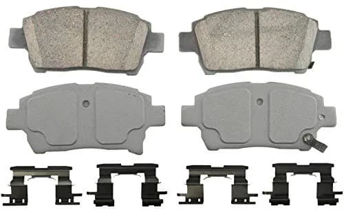Wagner Brake ThermoQuiet QC990 Ceramic Disc Brake Pad Set | Quieter, Long-Lasting, Zero Copper thumbnail 1