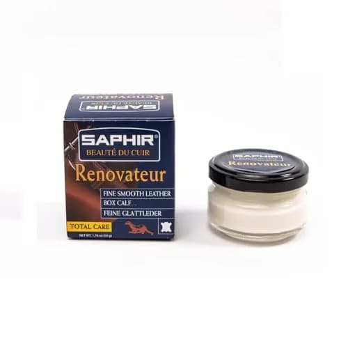 SAPHIR Beauté du Cuir Renovateur Leather Conditioner 50 ml | Restores, Conditions, Protects, and Shines Smooth Leather thumbnail 2