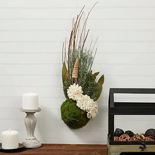FloraCraft Floral Desert DryFōM Half Ball 10 cm x 20 cm (3.8 Inch x 7.8 Inch) | Lightweight Foam for Dried & Silk Flowers thumbnail 7