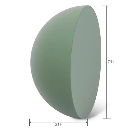 FloraCraft Floral Desert DryFōM Half Ball 10 cm x 20 cm (3.8 Inch x 7.8 Inch) | Lightweight Foam for Dried & Silk Flowers thumbnail 2