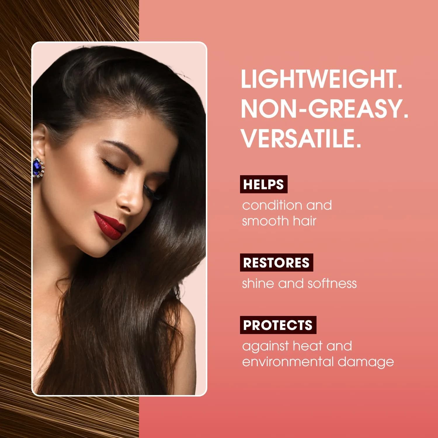 One 'N Only Argan Oil Hair Treatment 100 ml (3.4 Fl Oz) | Shine Enhancing, Heat Protectant & Frizz Control - view 5