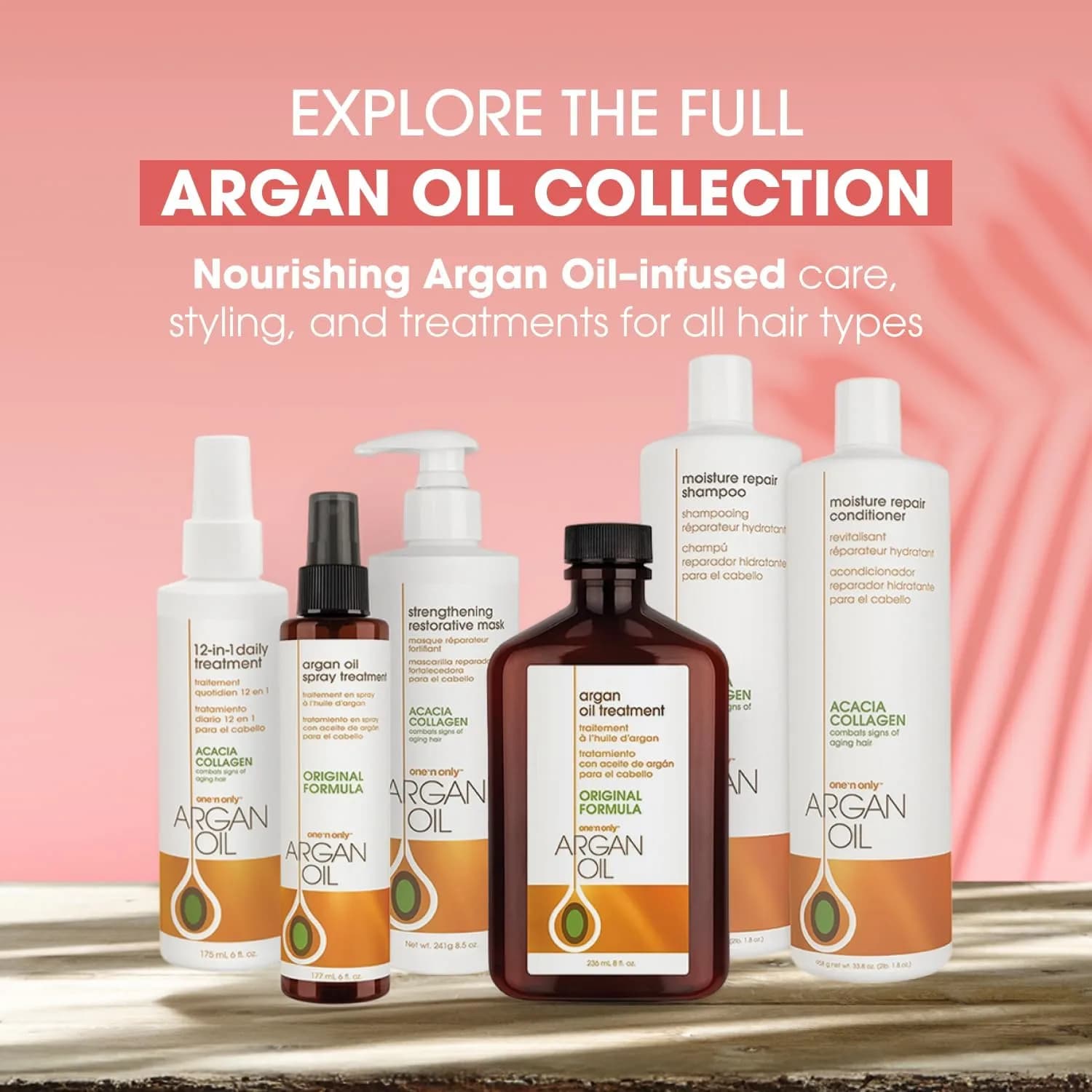 One 'N Only Argan Oil Hair Treatment 100 ml (3.4 Fl Oz) | Shine Enhancing, Heat Protectant & Frizz Control - view 7