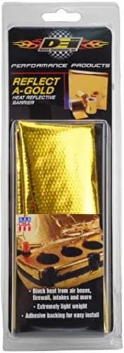 Design Engineering Reflect-A-Gold High Temp Adhesive Sheet 12" x 12" | Heat Reflective, Up to 850°F, Lightweight & Easy to Apply thumbnail 5