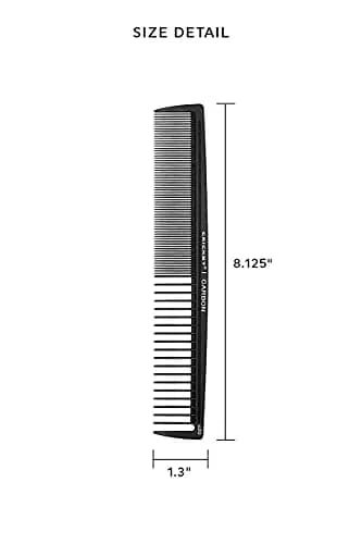 Cricket C20 Professional Stylist All-Purpose Carbon Comb | Heat-Resistant, Static-Free, Precision Cutting (115 chars) thumbnail 2