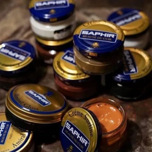 SAPHIR Creme Surfine Pommadier Shoe Polish - Beeswax Cream for Leather Products - Neutral | High Shine & Nourishment (70-120 chars) thumbnail 5