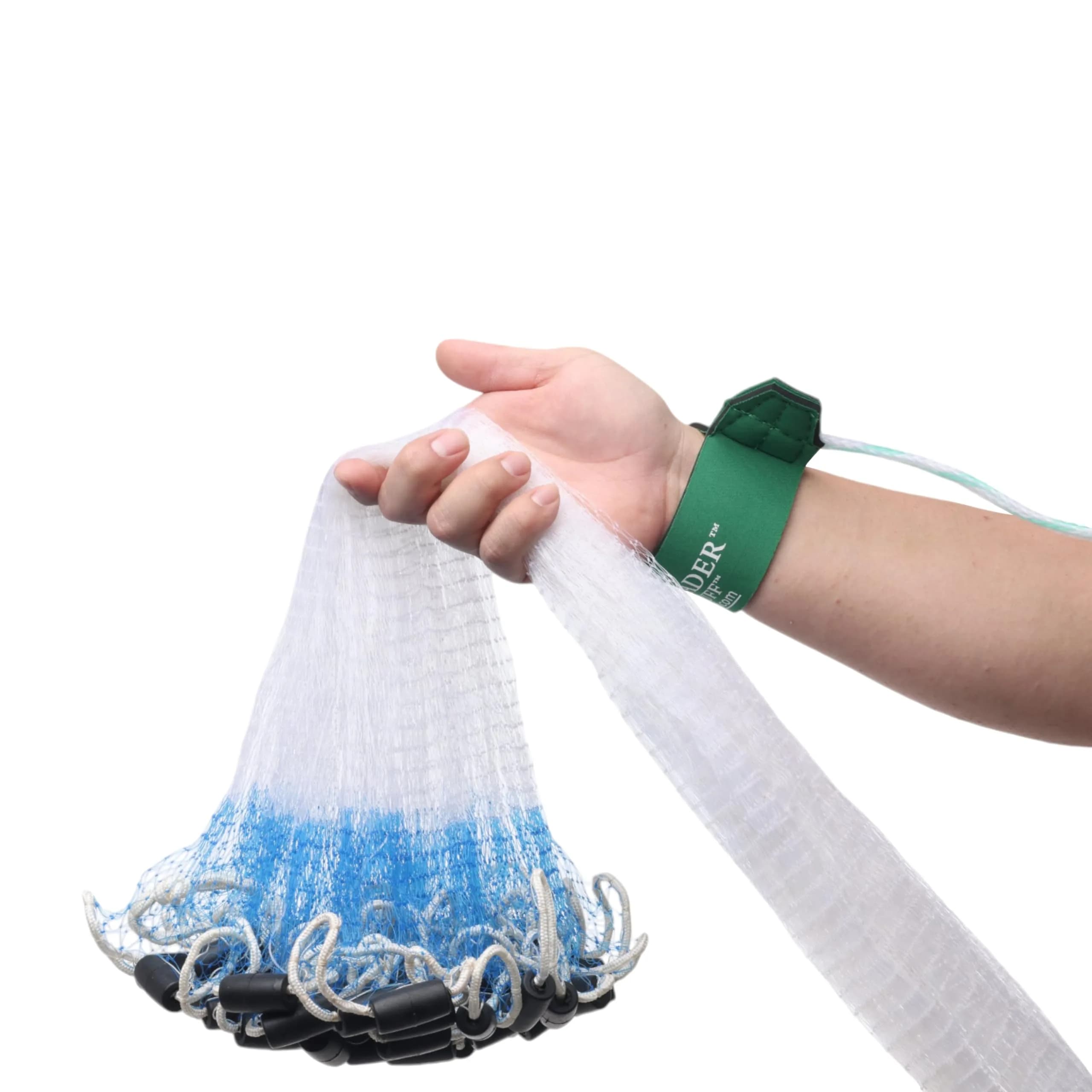 Fitec RS750 Super Spreader Cast Net 3/8" Mesh | Light & Versatile for Fresh & Saltwater (70-120 chars)