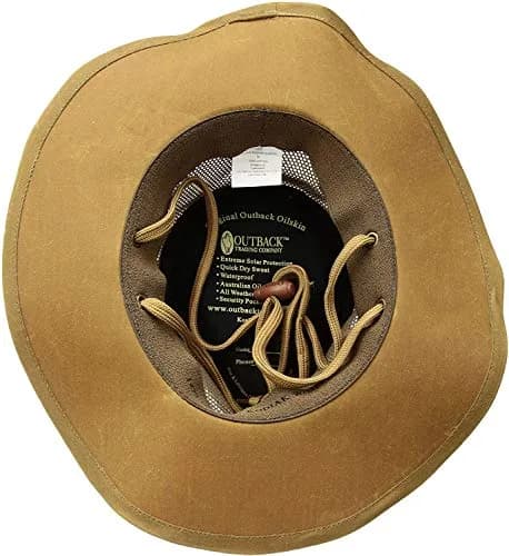 Outback Trading Company Men's 1472 Kodiak Cotton Oilskin Hat | Waterproof, UPF 50+ Outdoor Fishing Hat thumbnail 3