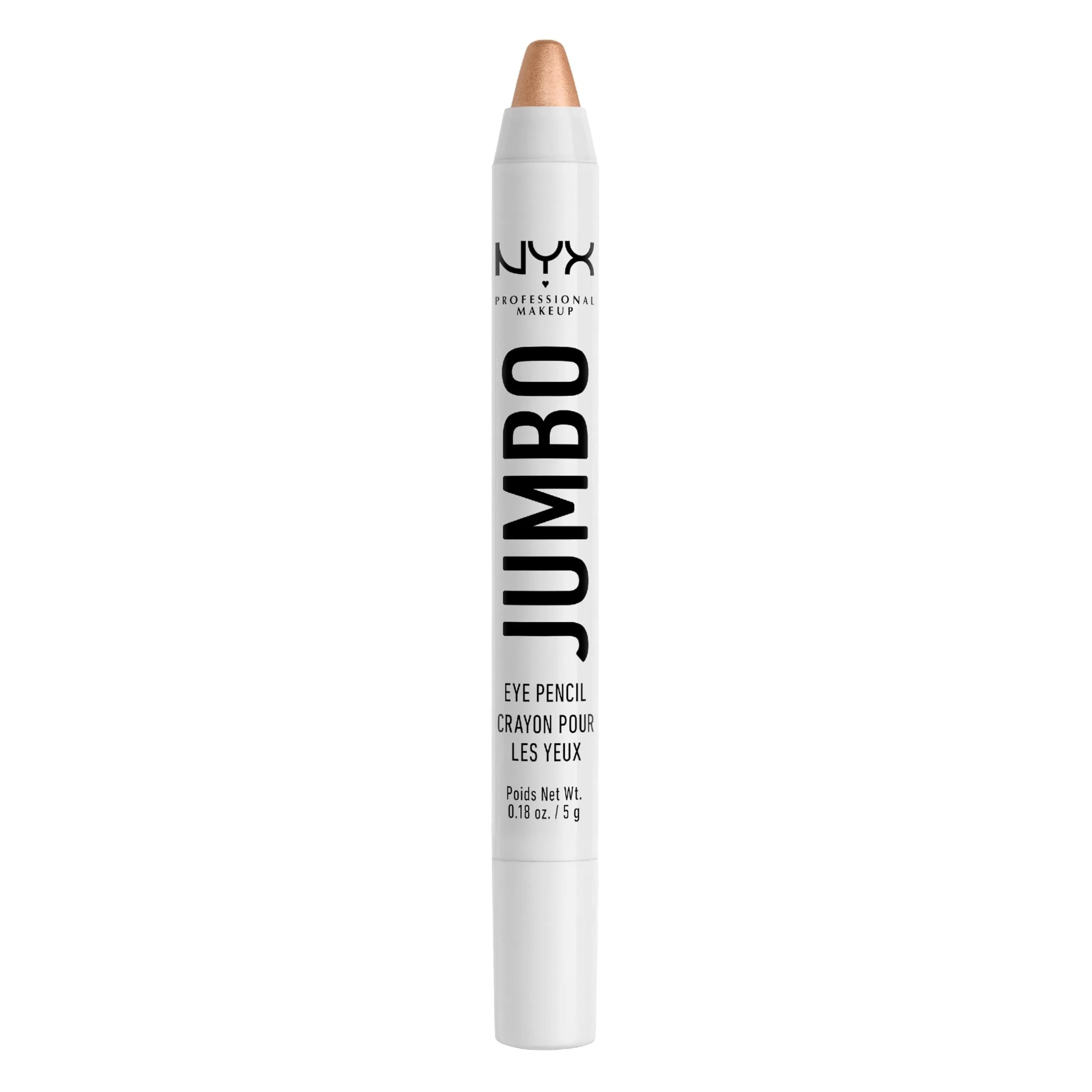 NYX PROFESSIONAL MAKEUP Jumbo Eye Pencil, Frosting (Champagne Nude) | Blendable Eyeshadow Stick & Eyeliner Pencil - main product image
