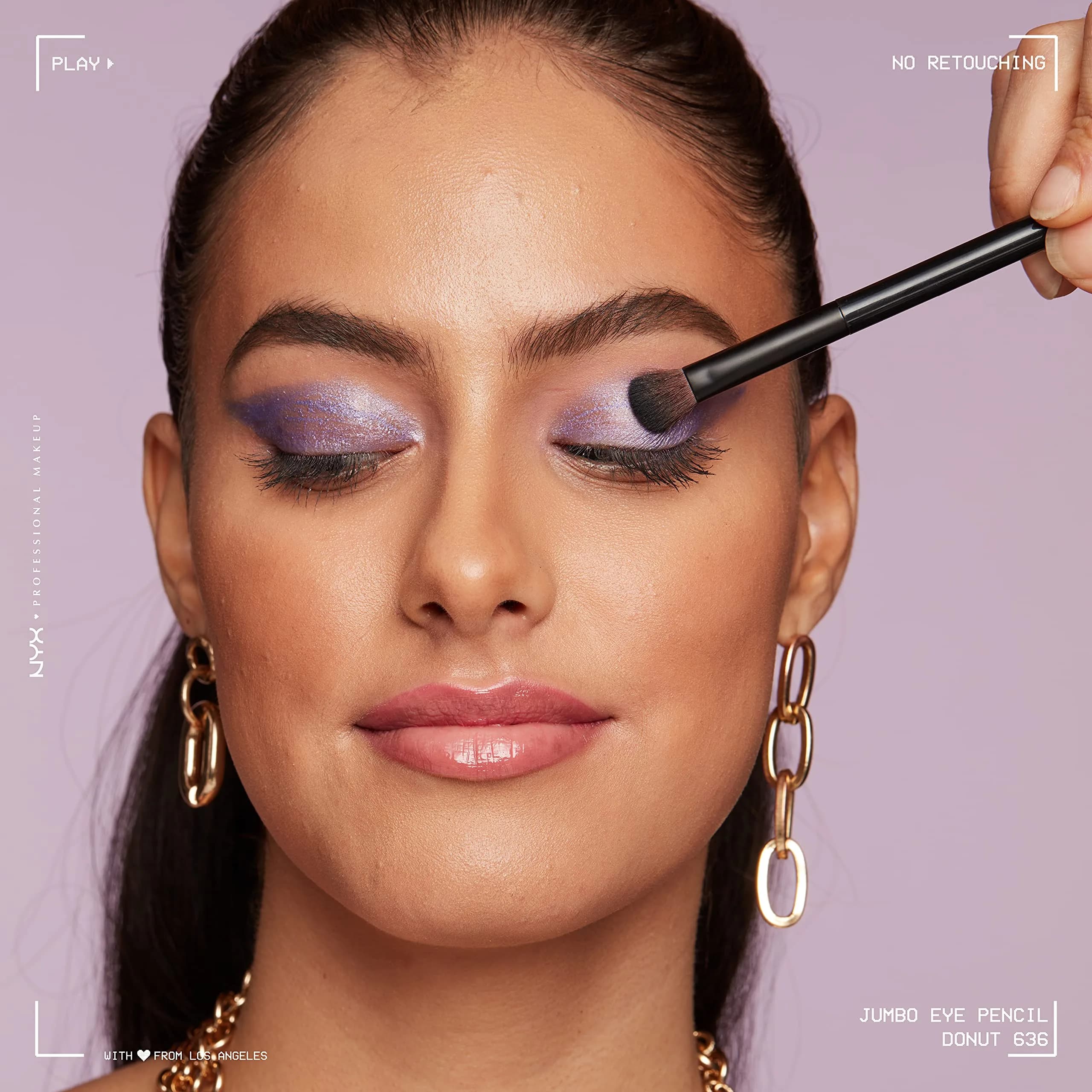 NYX PROFESSIONAL MAKEUP Jumbo Eye Pencil, Blendable Eyeshadow Stick & Eyeliner Pencil - Donut (Lilac) | PETA Certified Cruelty-Free - view 2