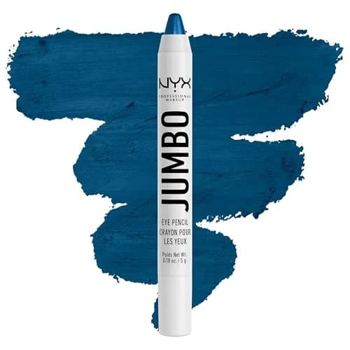 NYX PROFESSIONAL MAKEUP Jumbo Eye Pencil Blueberry Pop (Blue) 0.18 oz (5 ml) | Blendable Eyeshadow Stick & Eyeliner thumbnail 7