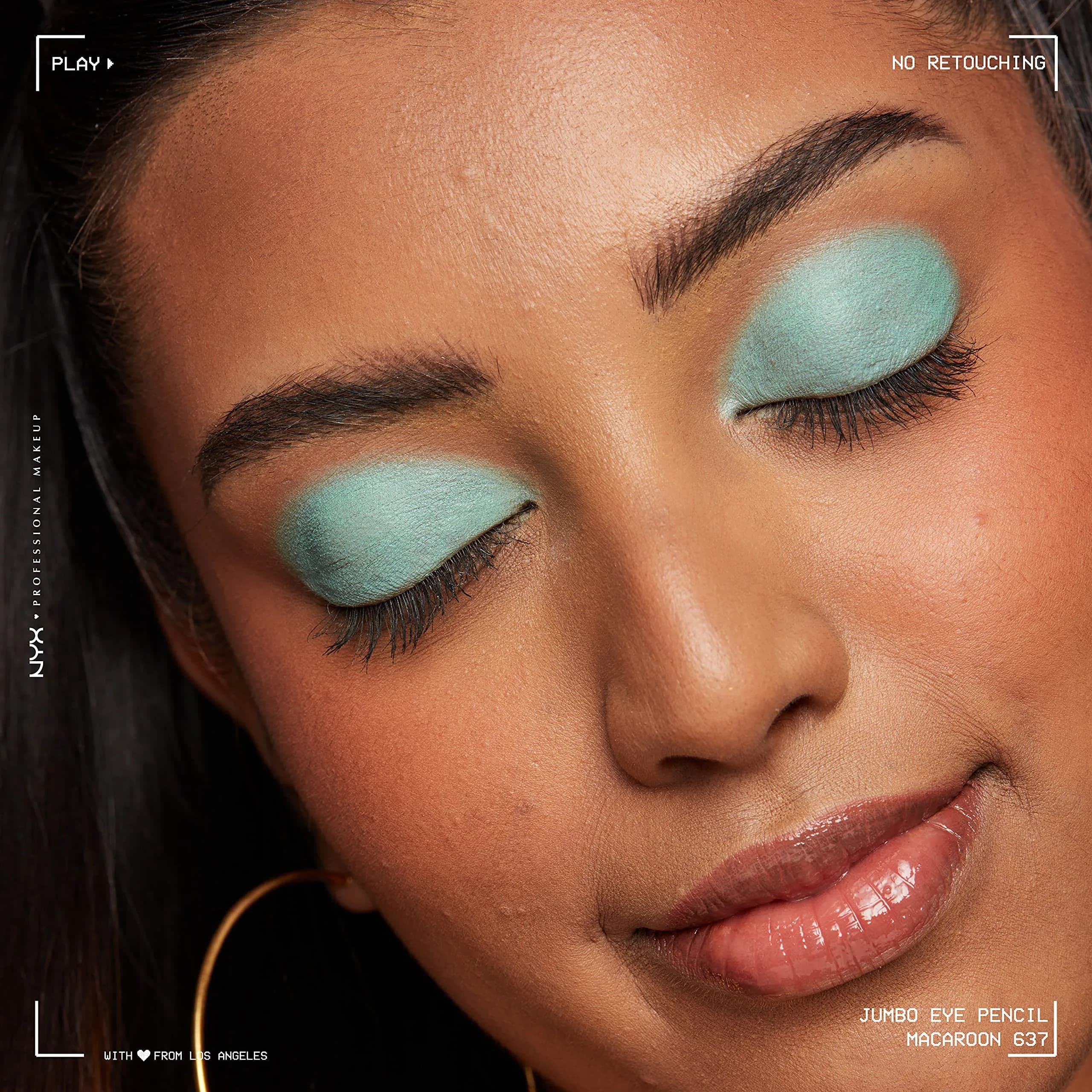 NYX PROFESSIONAL MAKEUP Jumbo Eye Pencil, Macaroon (Mint) | Blendable Eyeshadow Stick & Eyeliner Pencil (5.1g / 0.18 Oz) - view 2