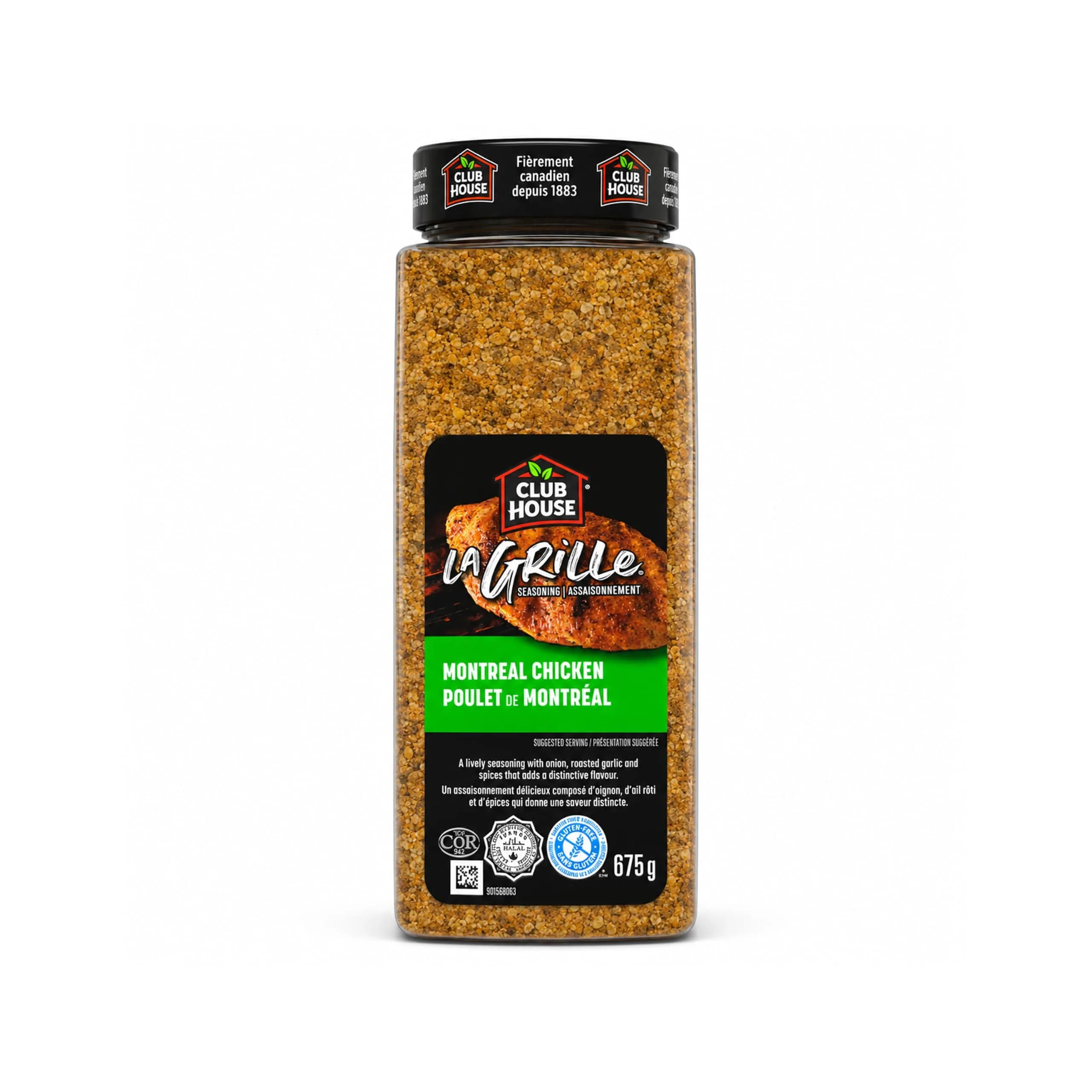La Grille Montreal Chicken Seasoning 675g (23.8oz) | Authentic USA Import for Grilling & Marinades — Large