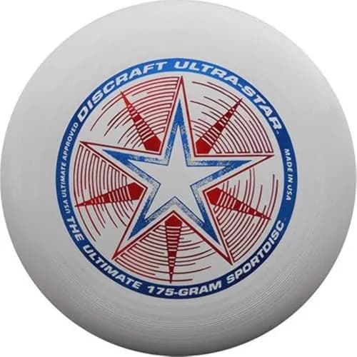 Discraft Ultra-Star 175G Ultimate Disc - White | Official USA Ultimate Disc thumbnail 1