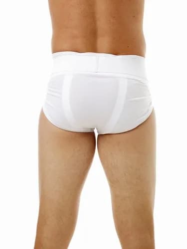Underworks INGUINAL HERNIA SUPPORT BRIEF Small 28-32 Waist | Pain Relief & Comfort thumbnail 2