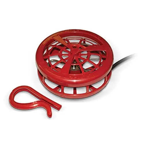 K&H Stock Tank Deicer, Pond Heater, 250W, Safety Listed, Red | Versatile Livestock Water Heater for All Tanks thumbnail 1