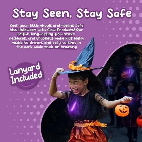 Windy City Novelties 25 Pack - 6” Premium Glow Sticks (Purple) | Long-Lasting Brightness for Parties & Events thumbnail 7