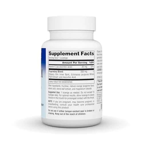 Planetary Herbals Slippery Elm Lozenges 100 Count | Herbal Throat Care with Vitamin C & Echinacea thumbnail 4