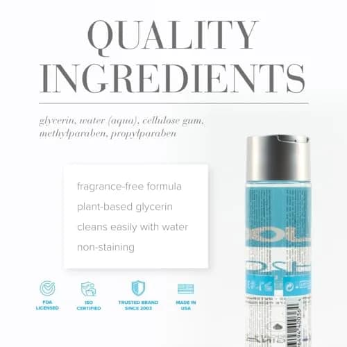JO Original Water Based Personal Lubricant 240ml (8 fl oz) | pH Balanced for Women thumbnail 4