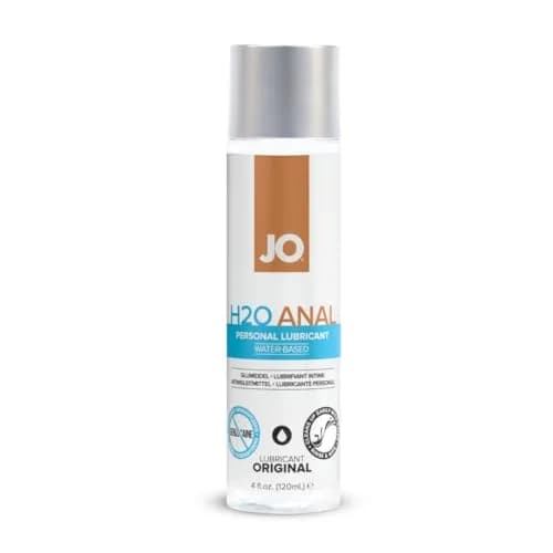 JO Water Based Anal Lube 120ml (4 fl oz) | Smooth, Long-Lasting Glide for Anal Play thumbnail 1