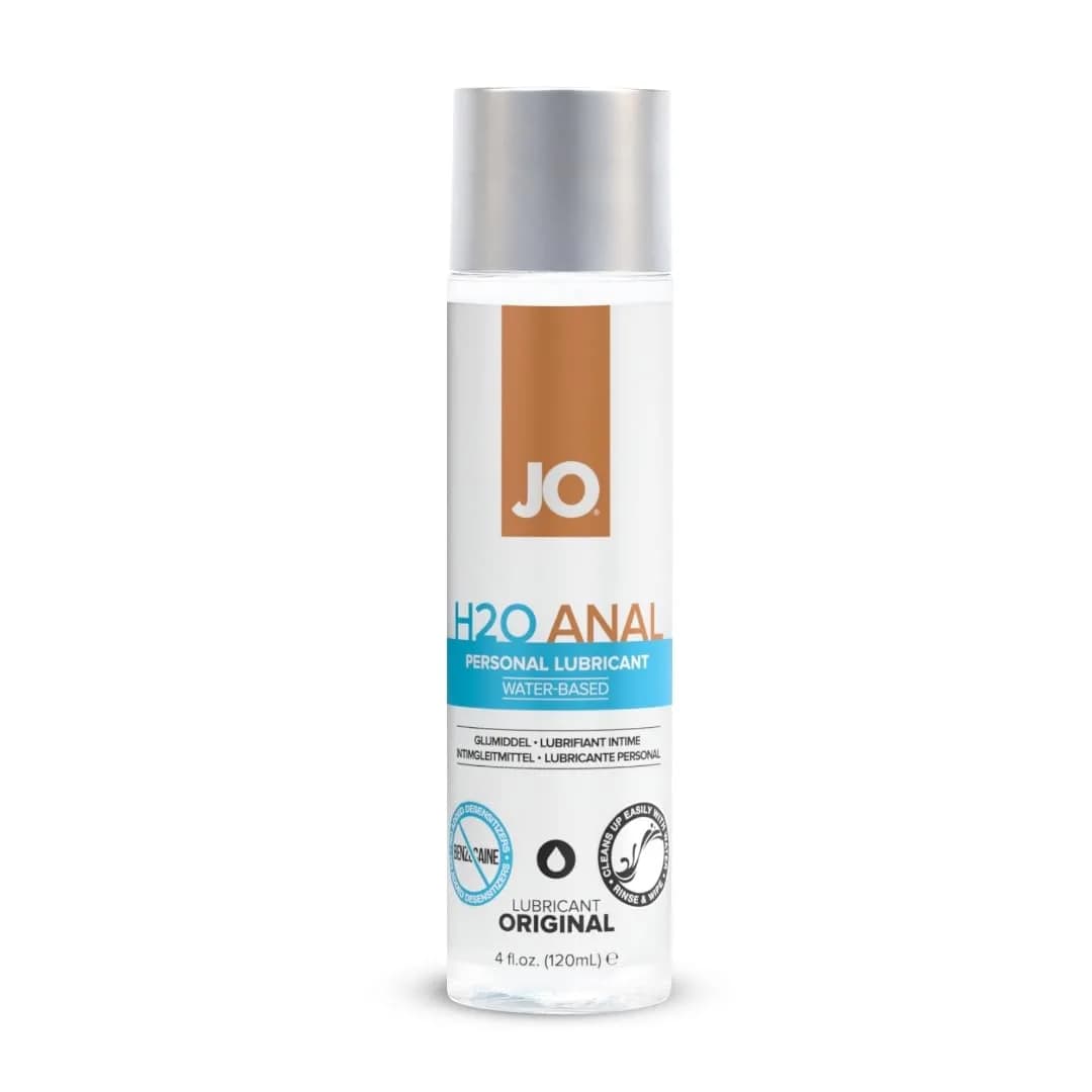 JO Original Water Based Personal Lubricant 240ml (8 fl oz) | pH Balanced for Women — Anal / 4 Fl Oz