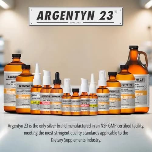Argentyn 23 Bio-Active Silver Hydrosol, 16 fl oz | Immune Support with 98% Silver Ions thumbnail 7