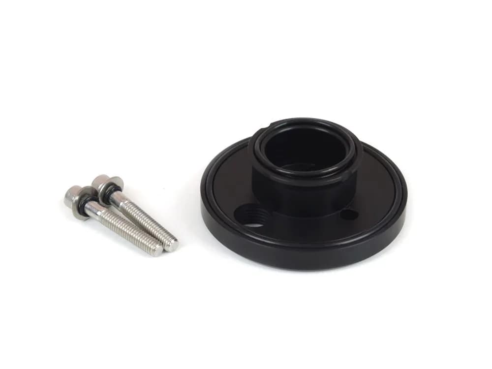 Canton Racing 22-580 Billet Aluminum Remote Oil Filter Adapter (SBC/BBC Straight Port) | Machined Billet Aluminum for SBC/BBC — Stock