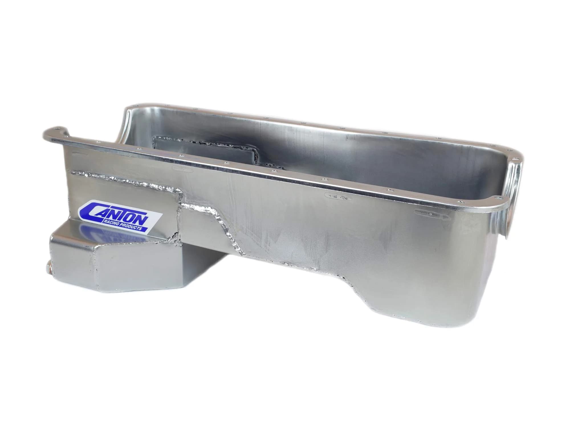 Canton Racing 15-774 Oil Pan (Big Block Rear T Rear Sump) 13.5in Wide | 7 Quart Capacity, Made in USA - main product image
