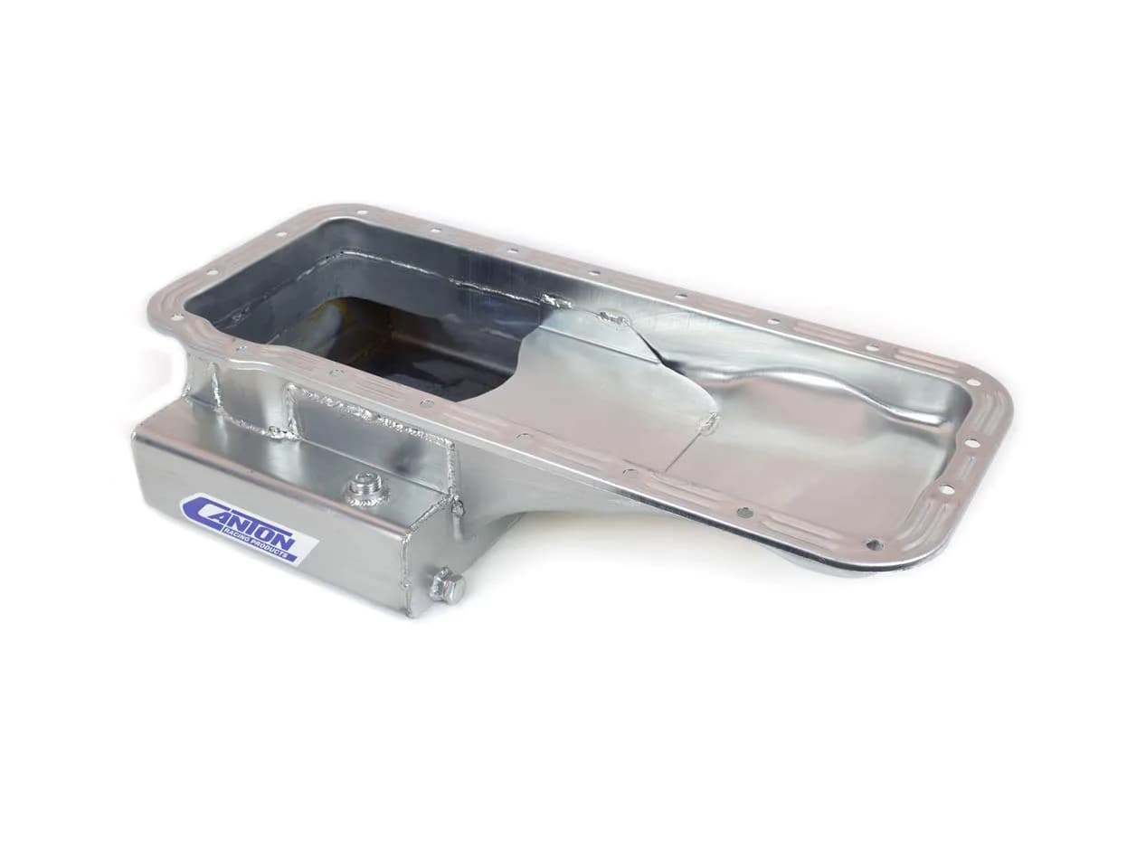 Canton Racing Products 15-810 Oil Pan for Ford 332-428 FE High Capacity Front T Sump 8 Qt | Vehicle Specific — Stock