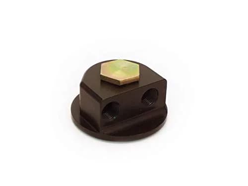 Canton Racing Products 22-592 Oil Filter Adapter 13/16 -16 | Aluminum Remote Adapter for SBC/BBC Mark 5 Gen 6 90° Rotating thumbnail 1
