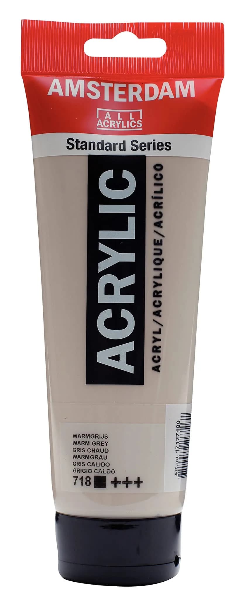 Amsterdam Standard Series Acrylic Paint 250ml (8.45 Fl Oz) Warm Grey 718 | Artist Grade, Lightfast & Alkali Resistant - main product image