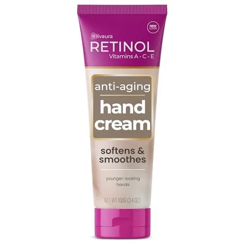Retinol Hand Cream for Women - Anti-Aging Lotion for Dry Hands | Supports Wrinkle & Age Spot Reduction thumbnail 1
